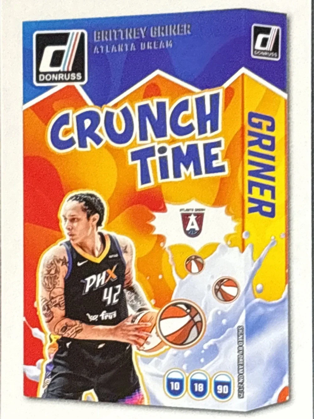 Panini Donruss Crunch Time Brittany Griner Basketball Card Box